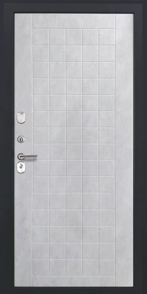 Входная дверь ДвериПРО L-Термо серебро ФЛ-256 (10мм, бетон снежный) DPRO220514 внутренняя сторона